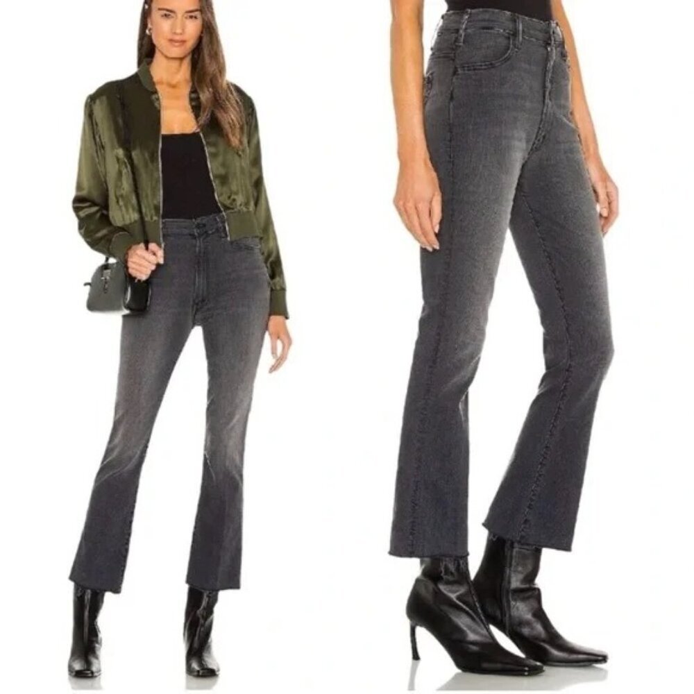 MOTHER The Hustler Ankle Fray Jeans‎ Lighting Up Lanterns Size 24